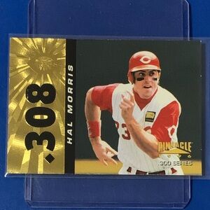 Hal Morris #308 1996 Pinnacle Baseball Trading Card